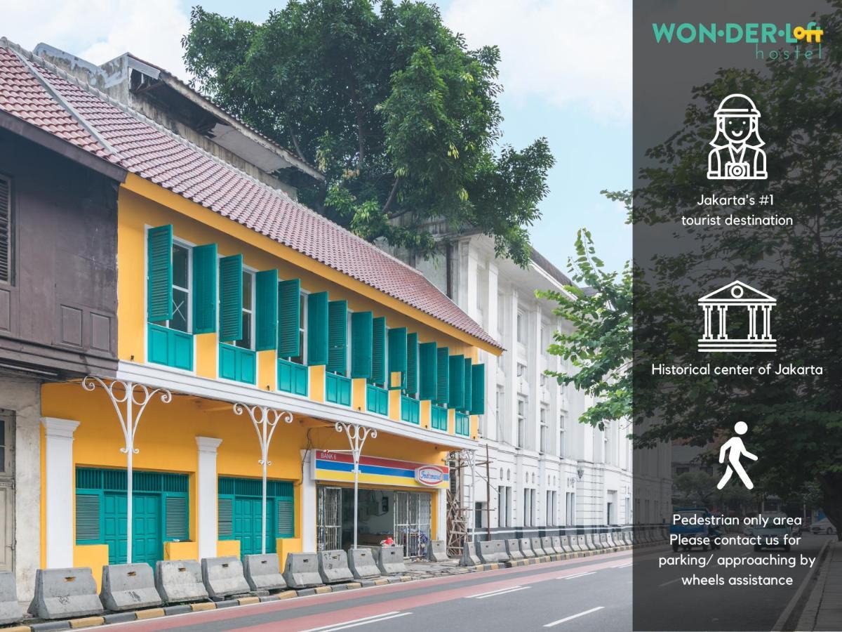 Wonderloft Hostel Kota Tua Jakarta Kültér fotó