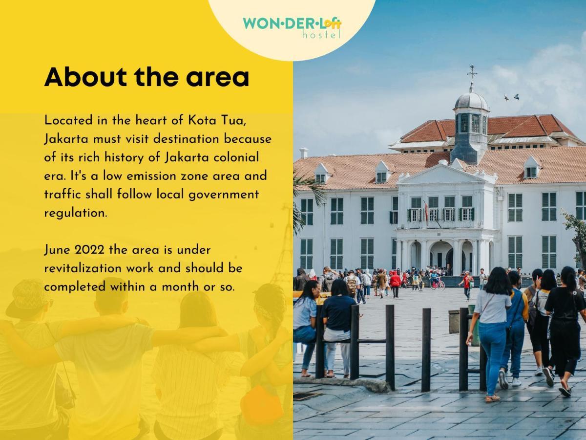 Wonderloft Hostel Kota Tua Jakarta Kültér fotó